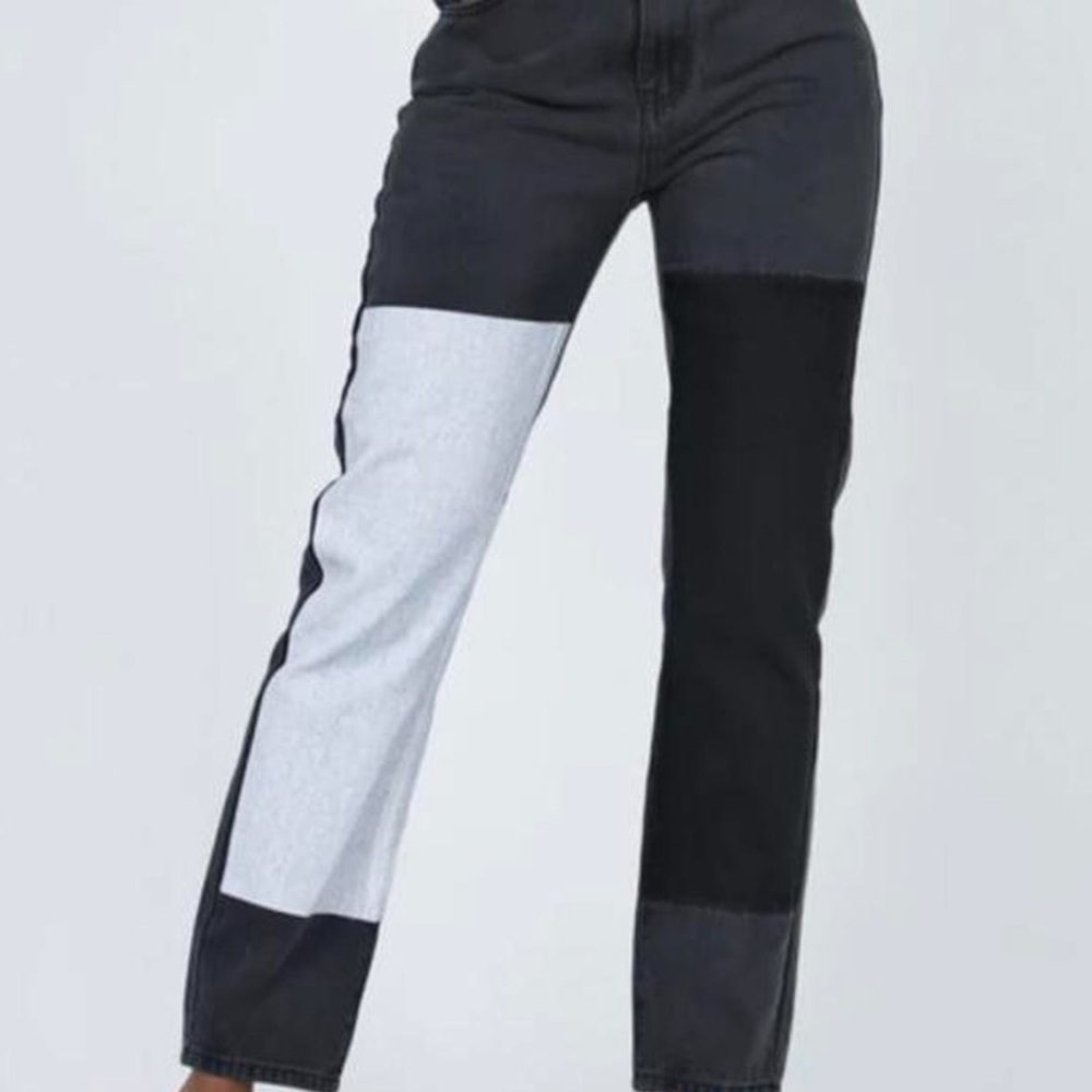 LIKE NEW Princess Polly Patchwork Jeans